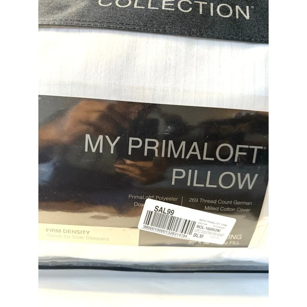 My Primaloft Asthma & Allergy Friendly Down Alternative Firm Pillow - King Size